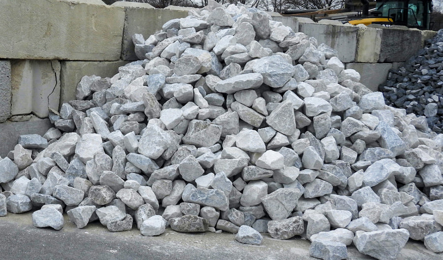 Rip rap erosion control stone